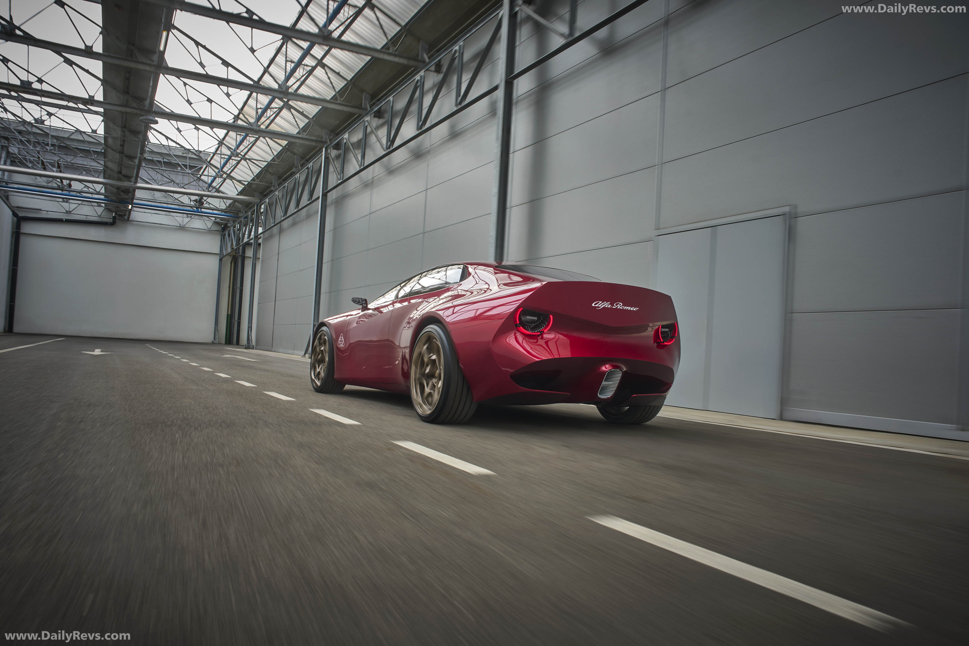 2026 Alfa Romeo Cuorerosso Concept Rear View